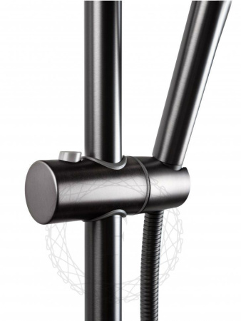 Душевая система FILARETE Roun FL2020 (Графит)