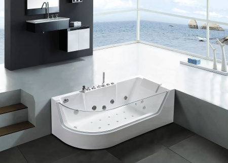 Ванна C-403A R акриловая гидромассажная Ceruttispa (1700x800x580)