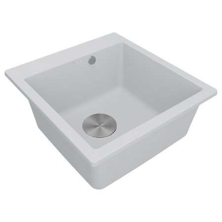 Мойка Paulmark KANTE 50 PM105152-WH 520х510х200 мм, IT-GRANIT, белый