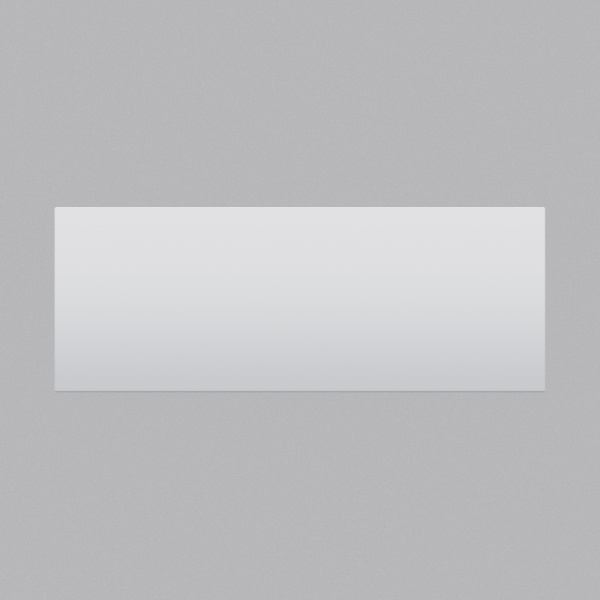 W90A-150-070W-P1 Gem, панель фронтальная для ванны A1 150х70см