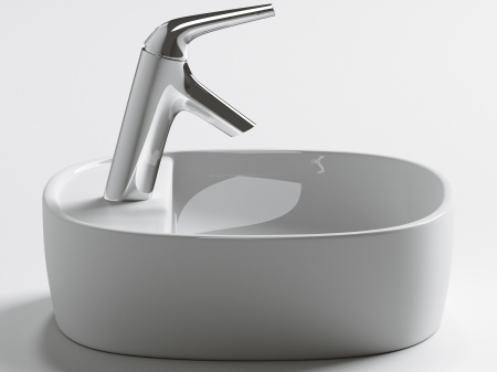 Умывальник накладной Ceramicanova Element 500*380*120мм, Белый, CN6036