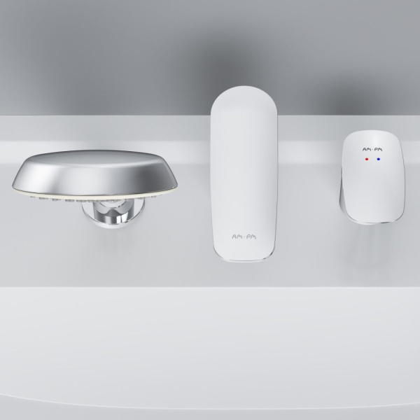 F50A01300 Inspire V2.0 Смеситель на борт ванны AM.PM, трёхсекционный, хром