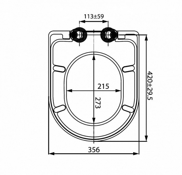 Сидение c крышкой IDDIS Soft Close Easy Fix 001 001DPSEi31