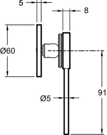 Смеситель для раковины Jacob Delafon Grands Boulevards E25403-4A-CP Хром