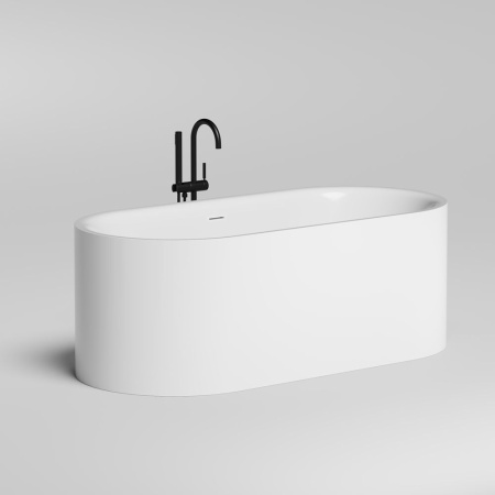 Ванна отдельностоящая Salini PERLA 170x80 покраска по RAL полностью, S-Sense, глянцевый 1049101GF