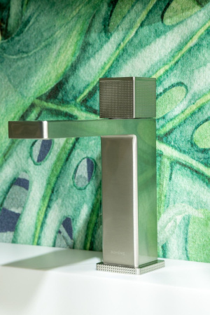 Смеситель для раковины Boheme Quad 159-NB nikel brush