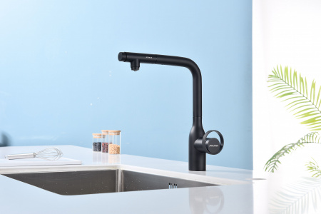 Смеситель для кухни Paulmark URBAN Ur213104-401(AN), антрацит