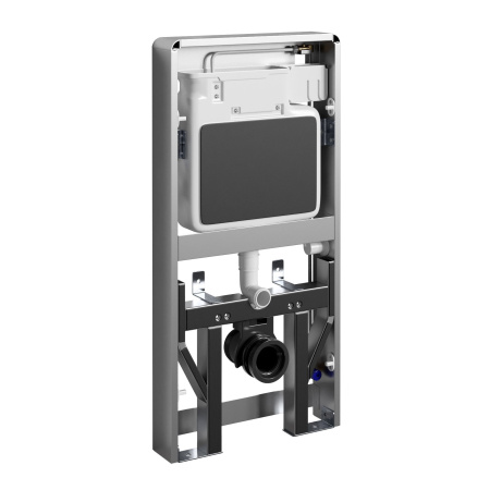 Пристенный модуль системы инсталляции для унитазов WasserKRAFT Naab 86TLT.040.SE.BL