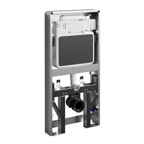 Пристенный модуль системы инсталляции для унитазов WasserKRAFT Naab 86TLT.040.SE.BL