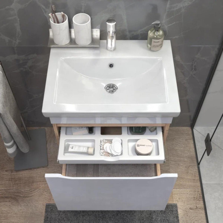 Тумба под раковину подвесная VIGO Grani 057 дуб золотой, 60 см