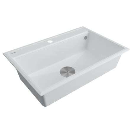 Мойка Paulmark STEPIA 80 PM117551-WH 510х750х190 мм, IT-GRANIT, белый