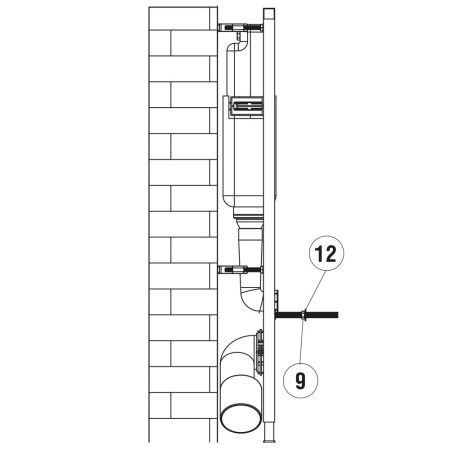 Унитаз с инсталляцией WeltWasser MARBERG 410 + BAARBACH 004 GL-WT + MAR 410 RD