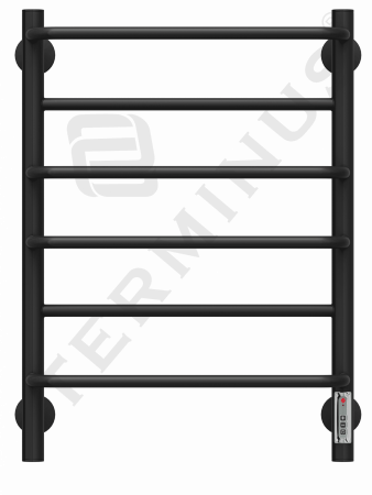 Полотенцесушитель Terminus Евромикс П6 450x650 черный