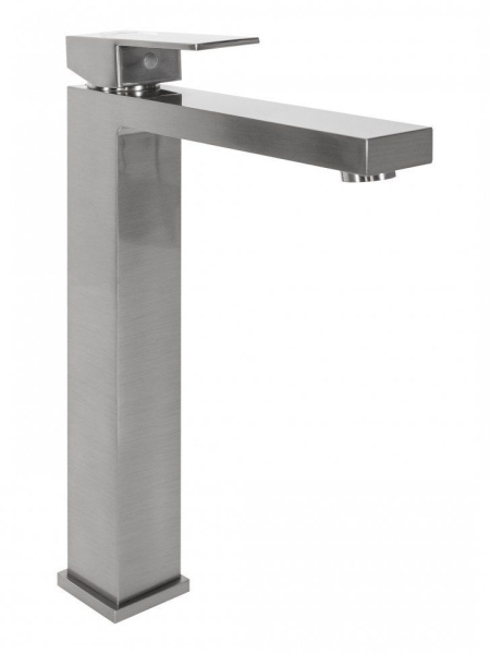 Cмеситель для раковины Высокий Hansberge H2070 Никель