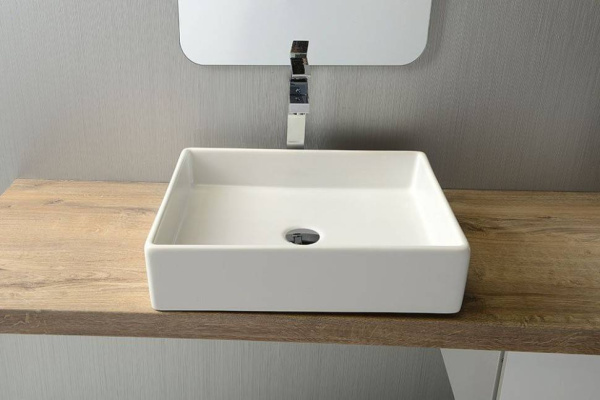 Раковина Isvea Purita 50 см накладная цвет белый 10PL66050SV