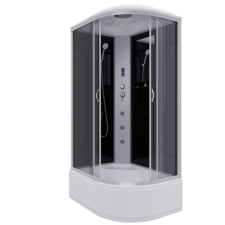 Душевая кабина Niagara Classic NG-2510-14LF (120х80х215) высокий поддон(40см),стекло тонированное