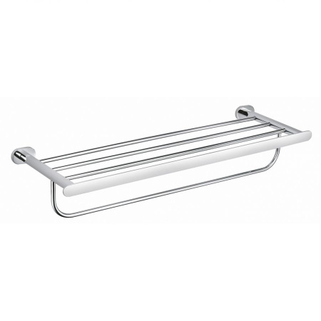 Полотенцедержатель с полкой WONZON & WOGHAND, Хром (WW-8481)