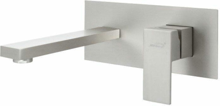 Смеситель встраиваемый для раковины Hansberge H688 Никель