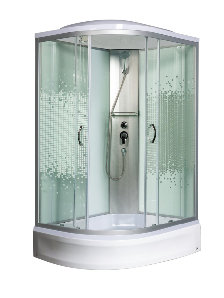 Душевая кабина МОНОМАХ МОНОМАХ 110/80/24 МЗ R 1100х800х2100мм