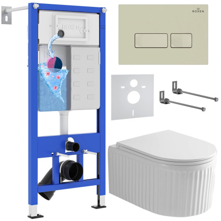 Комплект 6 в 1 Roxen StounFix Dual Fresh 968222 (состоит из: 710200, Caspia 410280BG, 530200-01)