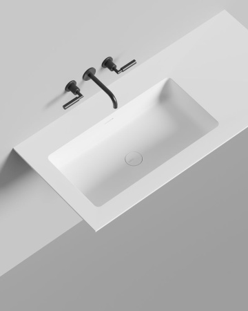 Раковина столешница Salini ONDA PLUS 72, белый, 14022031MN