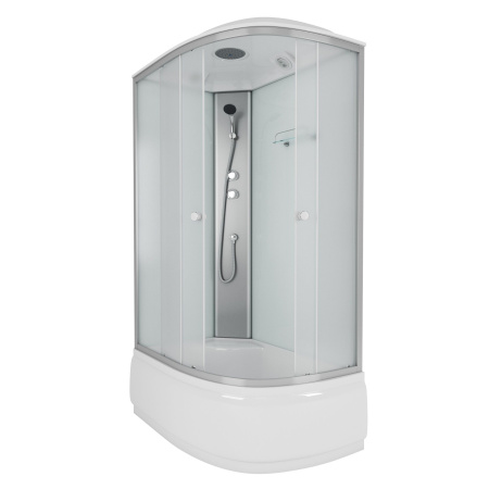 Душевая кабина Niagara Eco E120/80/40L/MT (120х80х215) высокий поддон(40см),стекло матовое,4 места