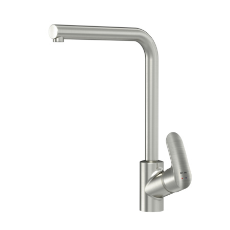 F8005011 Like, Смеситель для кухни AM.PM L-образный излив, сатин