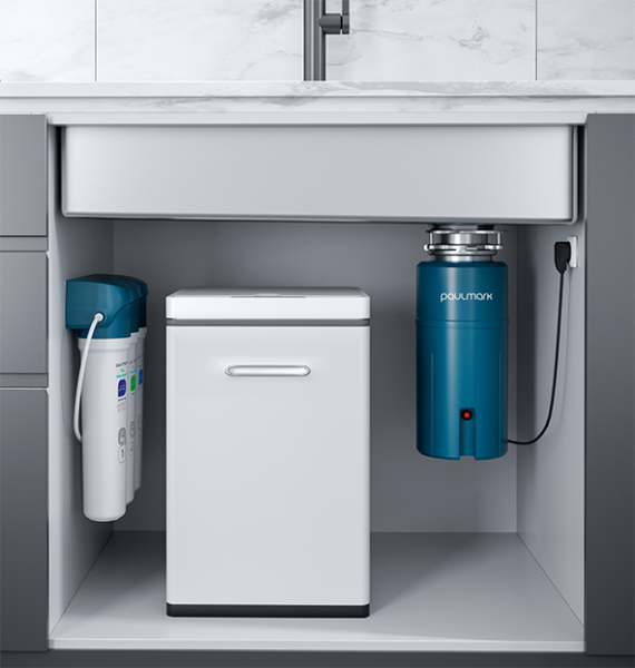 Мойка Paulmark NEXT-SKEW 54 UNI PM885444-BG 440х540х200 мм, нержавеющая сталь, брашированное золото