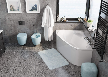 Акриловая ванна VAGNERPLAST SELENA 160x105 Left