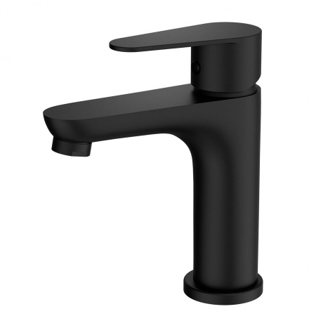 Смеситель для раковины WONZON & WOGHAND, Черный матовый (WW-A40202-MB)