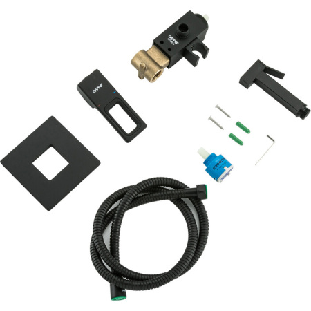 Смеситель для душа Gappo G7217-6 встраиваемый, черный