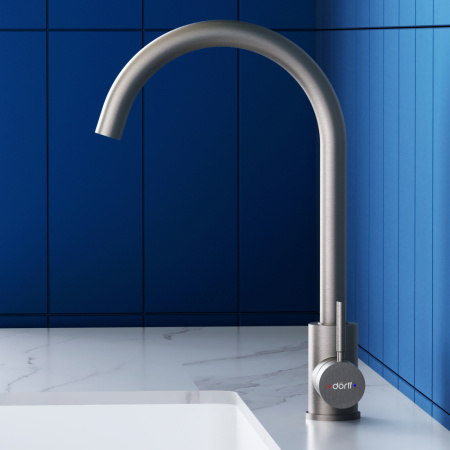 D3000000 Logic Смеситель для кухни Dorff из нержавеющей стали