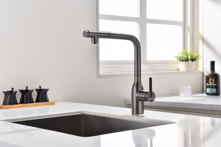 Смеситель для кухни Paulmark VIPER Vi213105-B, беретта