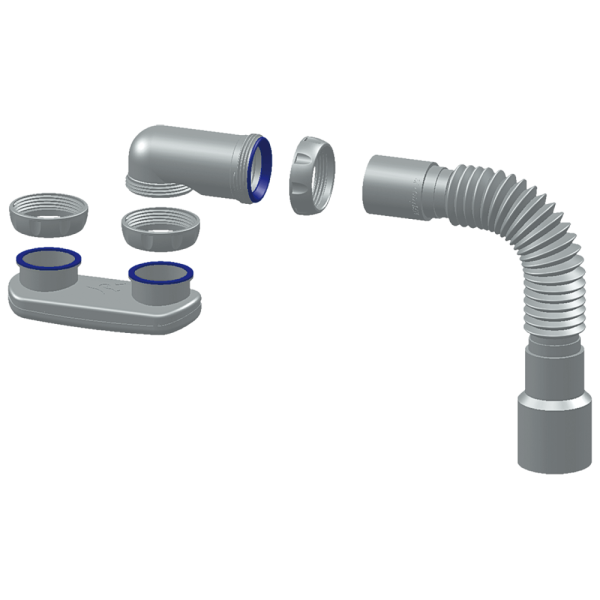 Сифон для ванны без перелива Salini 23102H