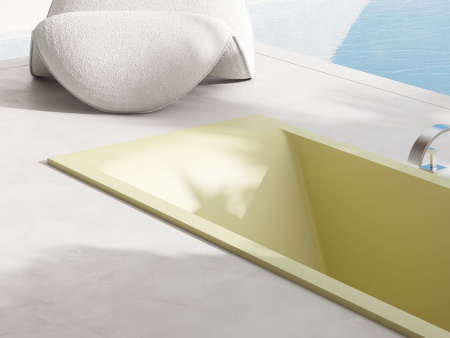 Ванна встраиваемая Salini CASCATA KIT 170x70 покраска по RAL полностью, S-Sense, глянцевый 104813GF