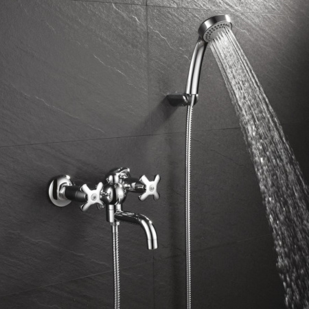 Смеситель для ванны D&K Hessen DA1413201, хром