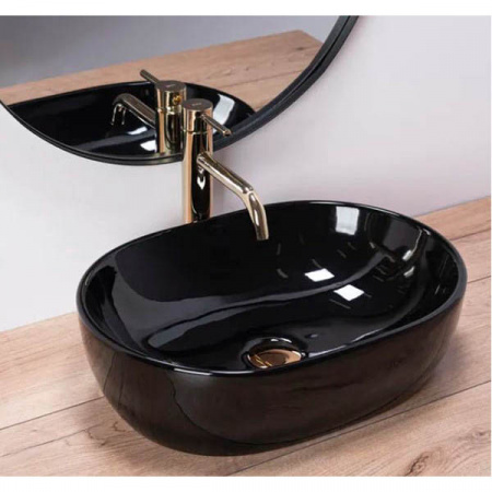 Умывальник Rea Amelia 48 Black U7411