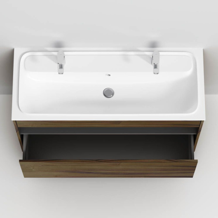 M8FFUX1201OF Func База под раковину AM.PM, 1 ящик (pull-out), 120 см, цвет дерево текстурир-ое