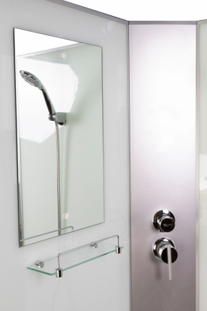 Душевая кабина Niagara Classic NG-2309-14BK (100х100х200) высокий поддон(40см),стекло матовое