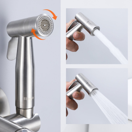 Гигиенический душ со смесителем  Raglo R10.52.05, сатин