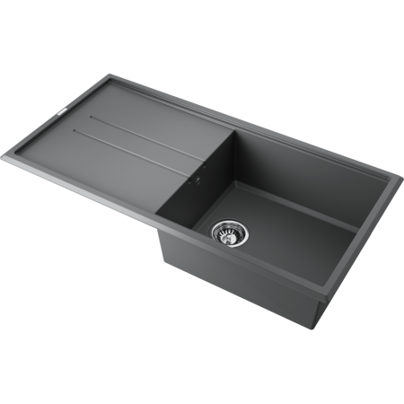 Кухонная мойка Omoikiri Tedori 100-PL Tetogranit/платина 4993923