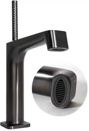 Cмеситель для раковины Hansberge H1090 Графит