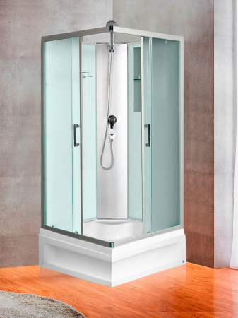 Душевая кабина River QUADRO Б/К XL 90/41 MT 900х900х2200мм