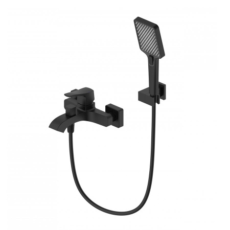 Смеситель для ванны с душем WONZON & WOGHAND, Черный матовый (WW-88037072-MB)