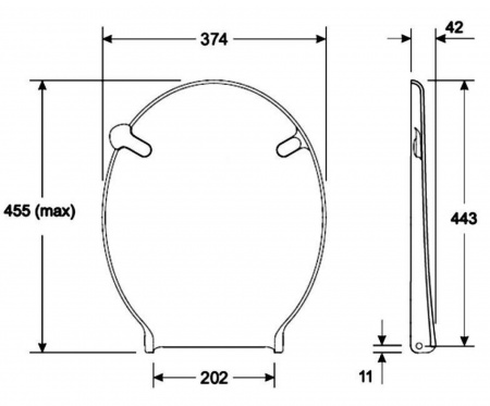 Сиденье с крышкой Kolo Nova Pro M30119000