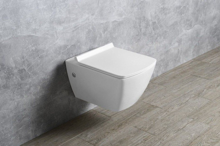 Унитаз ISVEA Purita подвесной 345*550*400 -белый ССП 10PL02007SV