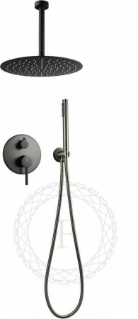 Душевая система скрытого монтажа FILARETE Roun FL1024 (Графит)