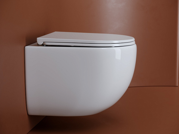 Подвесной унитаз UP безободковый, смыв торнадо CERAMICANOVA CN4007