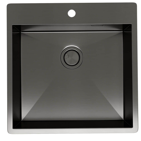 Кухонная мойка Reflexion Iseo RX2250BL оружейная сталь