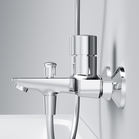 F85A10500_xxx X-Joy, TouchReel Смеситель для ванны и душа AM.PM, хром